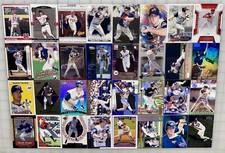DARIN ERSTAD - Huge 32 different card lot! Metal-Topps-Fleer+ Angels, Astros! $$