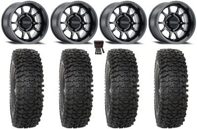 Method 409 15'' Wheels Bk (5+2) 33'' RC500S Sticky Tires Can-Am Renegade Outlander