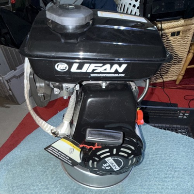 #ad #ad Lifan LF152F 3Q 3.0 HP 79cc Horizontal 4 Stroke Gas Engine Black Gopher heaven $450.00