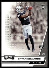 2020 Panini Playoff Bryan Edwards Rookie Las Vegas Raiders #229