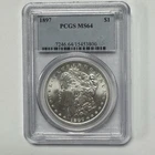 1897 Morgan Silver Dollar PCGS MS64 $1 US Coin