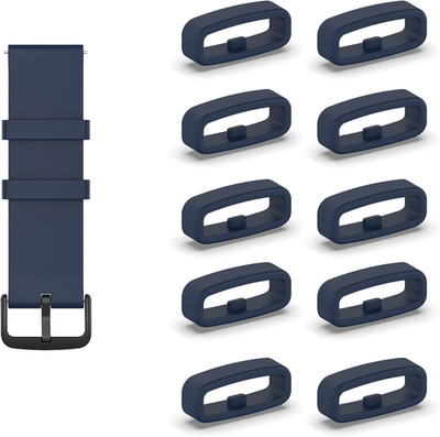 10 Stück Silikon Armbänder Schlaufe,Ersatzband Band Loops, Armband Schlaufe,Uhre