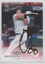 2022 BBM 1st Version Gold Foil Signature 95/100 Takeya Nakamura #313 1u6