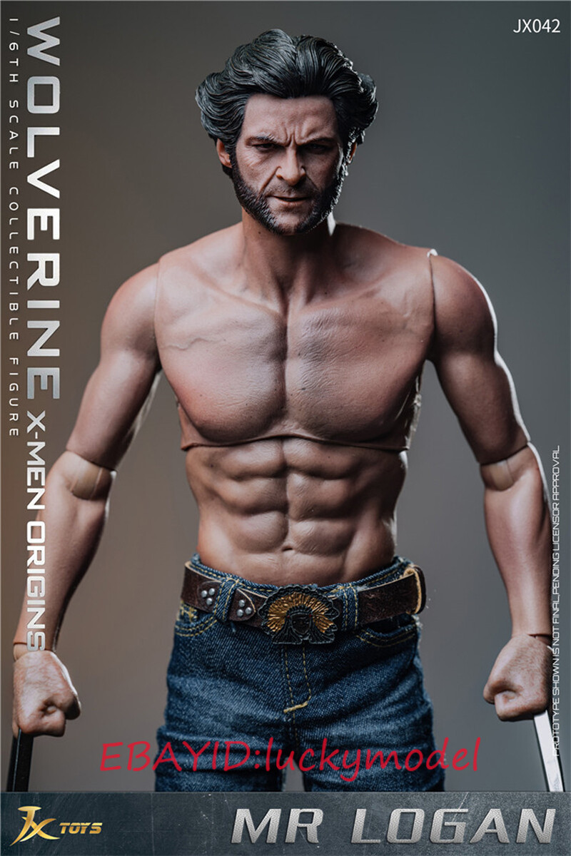 JXTOYS-042 X-Men Wolverine Logan Hugh Jackman 1/6 Action Figure In