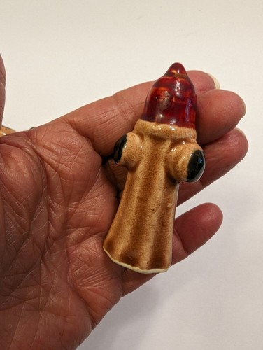 VTG Spotted Hound Dog & Beloved Hydrant Figurines "Chic Pottery"?? - 第 7/8 張圖片