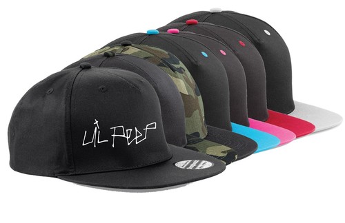 Cappellino Cappello Lil Peep-LOGO TRIBUTO Cry Baby 1996-2017 Hell Boy Music  | eBay