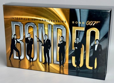 Blu-ray Full 50th Anniversary Bond 007