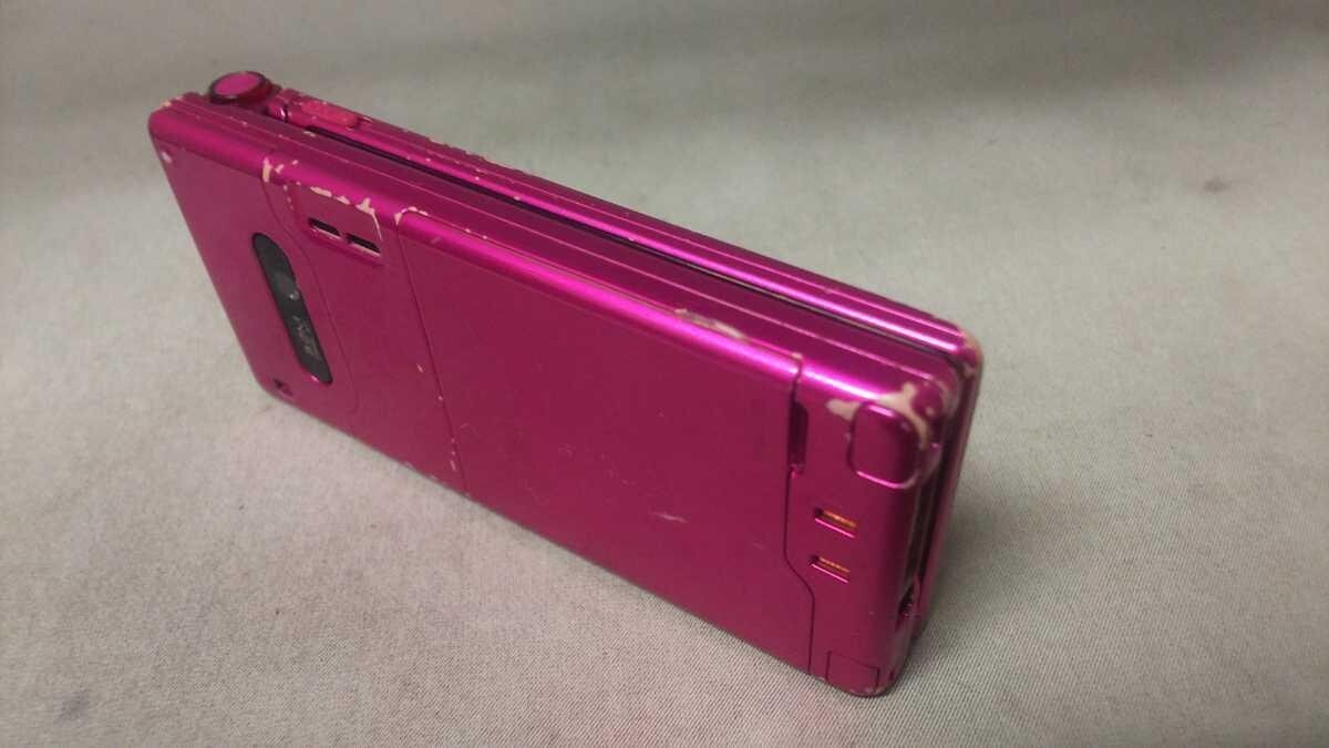 Panasonic Docomo Foma P-10A Japanese Flip Phone RASPBERRY