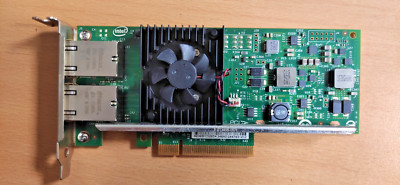 Dell 03DFV8 Intel X540-t2 10gb dual Port Netzwerk Karte NIC Adapter LP