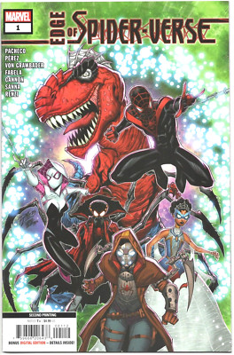 Edge Of Spider-Verse # 1 2nd Print 1st Spider-Killer Aug 2023  New Boarded