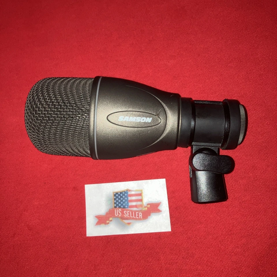 Samson Q71 Bass Kick Drum Mic+For Bass Guitar Cabinets Drums Low Freq Dynamic Q - Image 2 of 4