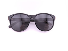Gucci Sunglasses, GG0271S 001 Polished Black/Red Grn, 55-16-145, Plastic, Italy