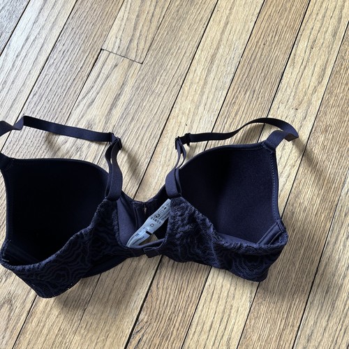 Chantelle C Jolie Memory Foam Underwire Bra 13B6 Size 32D NWOT Purple - Picture 2 of 4