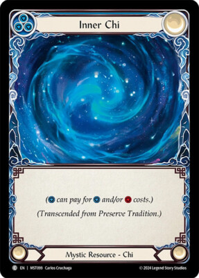 FaB/mistcloak gully【CF】 FAB RAINBOW FOIL Mistcloak Gully // Inner Chi - Part the Mistveil