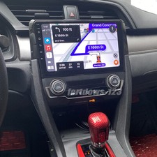 Wifi Hifi FM Android IPS Screen Carplay For 2016-20 Honda Civic Stereo Radio GPS