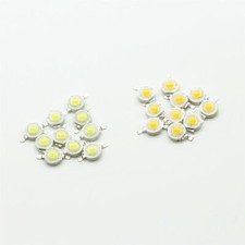 10Pcs LED COB Lamp Chip 1W 3W 3.2-3.6V 100-220LM Mini Bulb Diode For DIY UK POST
