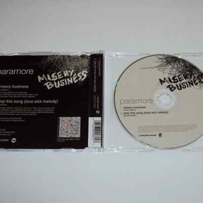 Paramore MISERY BUSINESS 2-Track CD Single | eBay