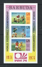 Barbuda  SC # 166a World Cup Championship 1974. Imperforated .  MNH