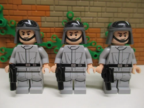 ( G8/9 ) Lego Star Wars 3x sw0797 Imperial AT-ST Driver aus 75153