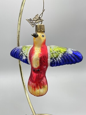 Nieman Marcus Bird Of Paradise Christmas Ornament Tropical CUTE 2002