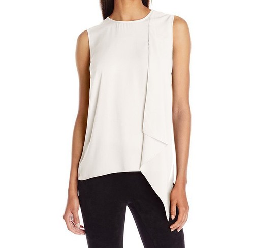 NUOVO BCBG MAX AZRIA GARDENIA KAYLEEN TENDAGGIO LATERALE TOP WQR1V003/S427A TAGLIA XS - Foto 1 di 2