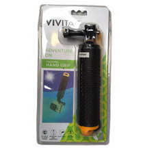 VIVITAR New NWT New in Package Floating Hand Grip GoPro Camera Black / Orange
