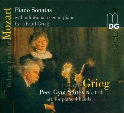 Edvard Grieg (1843-1907): Klaviermusik von W.A.Mozart - MDG  - (Classic / SACD)