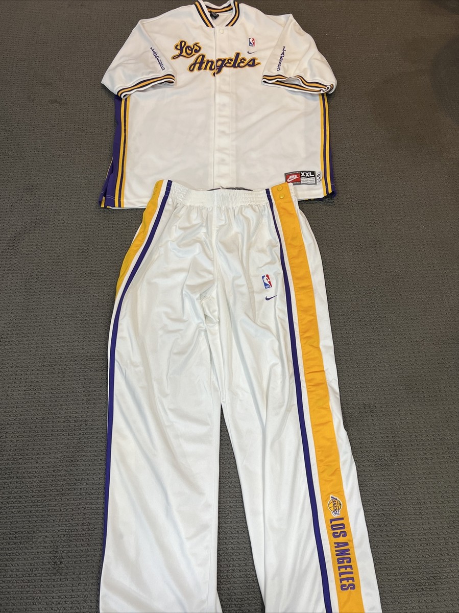 Vtg Nike Los Angeles Lakers Pre Game Warm up Suit , Jacket