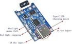 TP4056 Type-C USB 5V 1A Battery Charger Module Board w/Dual Protectiion Function