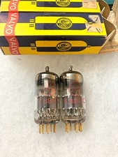 Valvo Hamburg E88CC ECC88 6DJ8 6922 7308 D Getter Gold Pins Excellent Testing