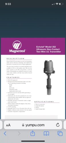 Magnetrol Echotel 352-8021-05E - Picture 2 of 13