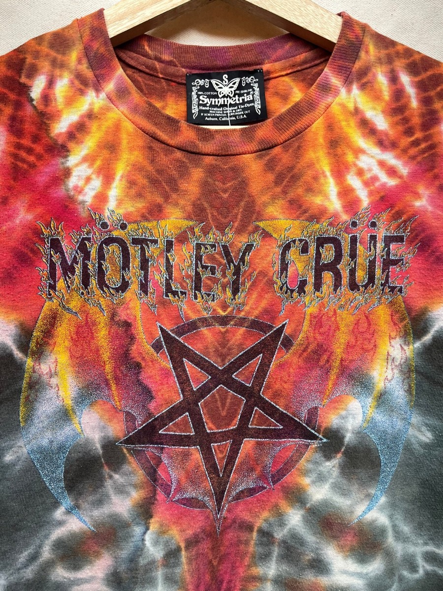 モトリークルー Symmetria タイダイT Vintage Motley Crue Symmetria USA 80's Tie-Dye T-Shirt: Small | eBay