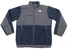 Rare Vintage THE NORTH FACE Denali Fleece Full Zip Jacket 2000s Blue Youth SZ XL