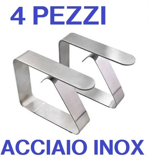 Set di 10 fermatovaglie in cristallo per picnic, feste e matrimoni | Leroy Merlin