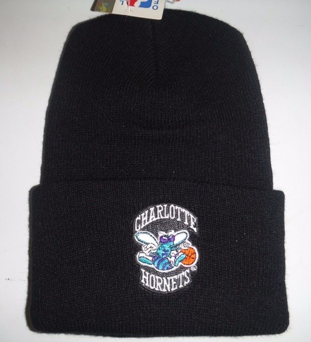CHARLOTTE HORNETS NBA NEW VINTAGE ROSSMOR BEANIE TOQUE KNIT HAT 1 DAY SHIPPING - 第 1/1 張圖片