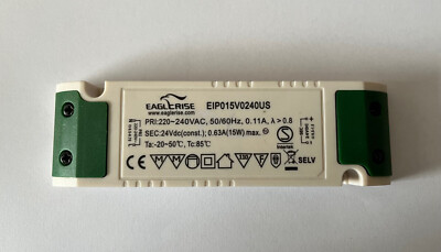 Eaglerise EIP015V0240US  LED SUPPLY Ersatztrafo Trafo Converter Driver Treiber