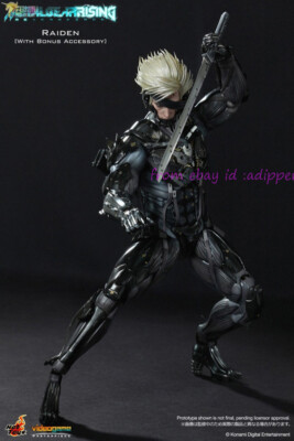 ホットトイズ L GEAR RISING RAIDEN 雷電 フィギュア Hot Toys Vgm17 1/6 Metal Gear Rising: Revengeance: Raiden Specific