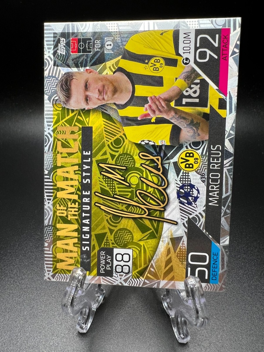 2022-23 Topps Match Attax UEFA League Marco Reus #436 2022-23 Topps Match Attax UEFA League Marco Reus #436