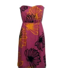 ANTHROPOLOGIE SYRIAN WOMEN'S DRESS 100% RAYON MULTI-COLOR SIZE 6 SMALL NEW