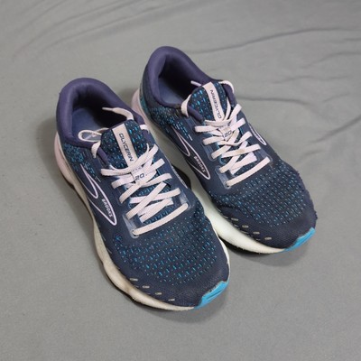 Brooks Womens Glycerin 20 1203691B499 Blue Running Shoes Sneakers Size 9.5 B