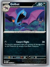 Golbat 050/086 Common Chaos Rising Pokemon Reverse Holo Near Mint