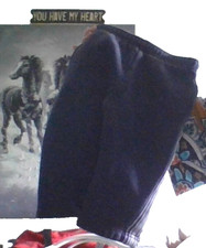 SIDE LEG ZIPPERS Infant/Toddler 24Mo Navy Sweatpants W Pockets Cozy Has WEAR