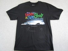 Eminem Shirt Mens Large Black The Death of Slim Shady Coup De Grace Graphic