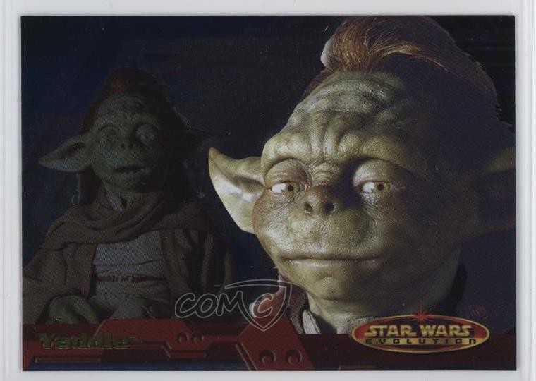 2001 Topps Star Wars: Evolution Yaddle #86 0kb5