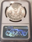 1883 O $1 NGC MS 64 Rainbow Toned Morgan Silver Dollar, Better Uncirculated Type — photo 9