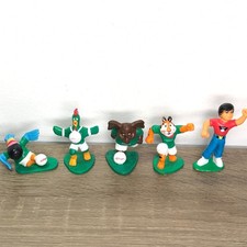 Kelloggs 1998 Soccer World Cup Cereal PVC Figures Toys Mexican Vintage Lot 5