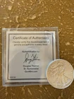 2017 American Eagle Silver Dollar 1 Oz With Certificate Of Authenticity