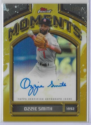 2026 Topps Finest Ozzie Smith Gold (RAW)