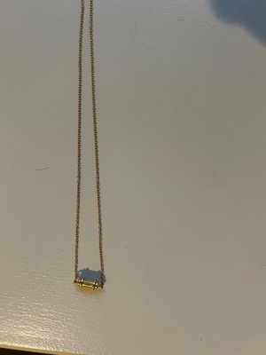 TIFFANY&CO Zylinder Flasche Halskette Anhänger 18KYG Gelbgold gebraucht Damen