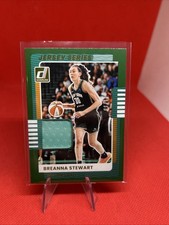 2025 Donruss WNBA Breanna Stewart Jersey Series Patch Green /30 Basketball Card